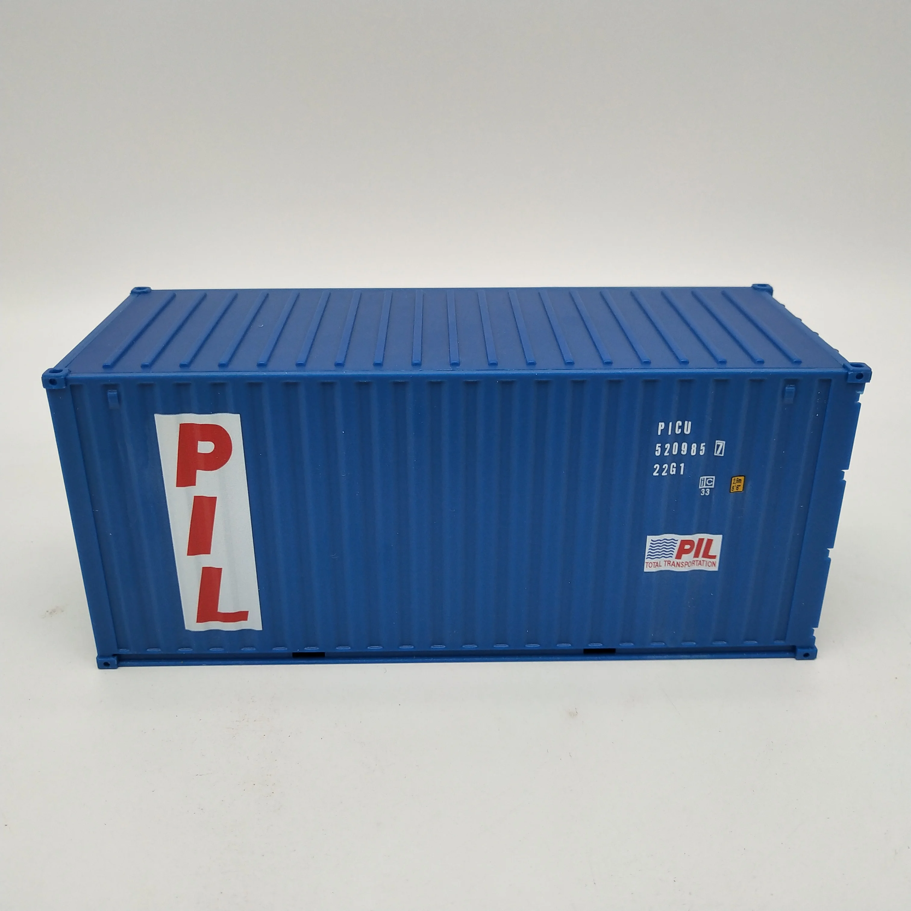 【A】O.A.S Container Model Factory 20GP Plastic Crafts Shipping Freight Forwarder Gift Scale1:35 PIL Miniature Container Model