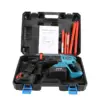 2-power 1-charger+3 SDS PLUS& 2 Chisels