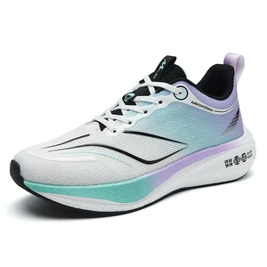 New Custom logo High-quality Fashion Breathable Casual Mens Casual Sports  Dark Glowing Soft Sole Running Sneakers