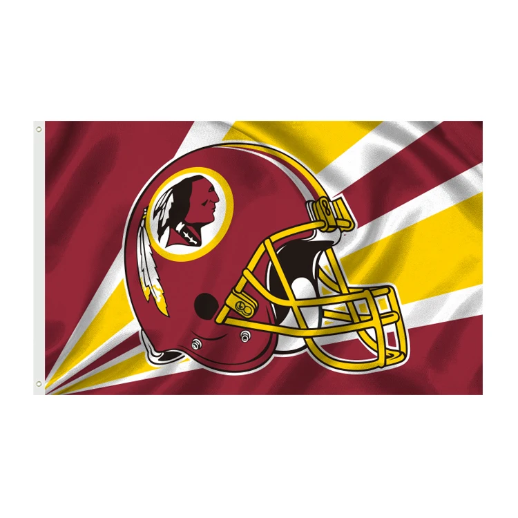 Wallpaper Washington Redskins Flags High Quality 3x5ft Banner