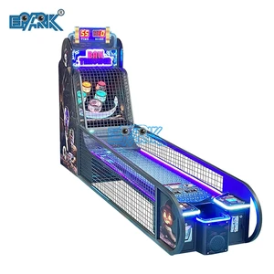 Coin-Operated Crazy Bowling Arcade Game Machine Indoor Sport Redemption Tickets for Ages 6+ Years Made of Durable Metal