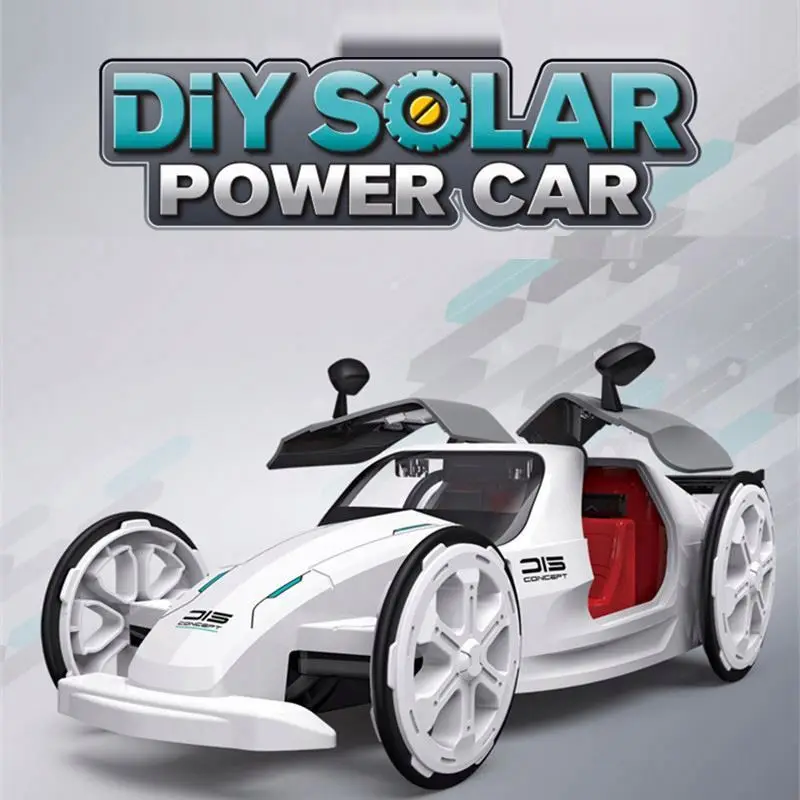 Игрушка «сделай сам» 4WD на солнечной батарее, игрушка на солнечной батарее, подарок в научном стиле, подарки для подростков с низким содержанием углерода и защитой окружающей среды