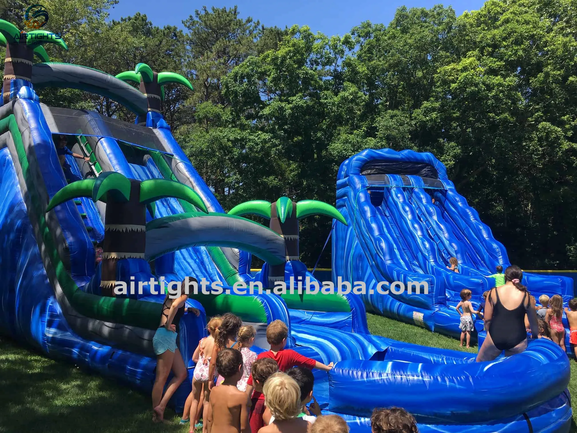 Toboggan gonflable Océan 6 en 1 avec Souffleur 680W Toboggan Aquatique et 2 Piscines CW80973 Toboggan gonflable Océan 6 en 1 avec Souffleur 680W Toboggan Aquatique et 2 Piscines CW80973
