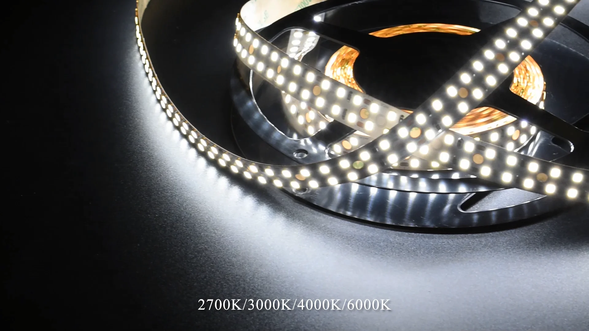 Ultra Wide Led Strip Dc24v Double Row Smd2835 Led Strip Light Cri90