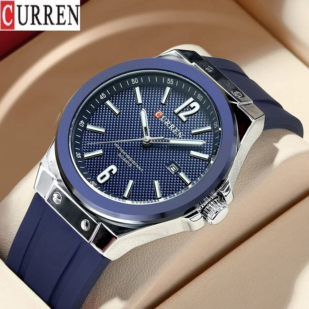 Curren Watch for Men 8467 Waterproof Sport Quartz Watches Top Gift New Digital Mens Wristwatch Clock Reloj Relojes Hombre