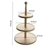 Bamboo and wood three-layer