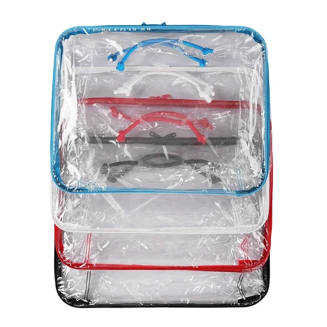 Customizable Plastic Blanket Storage Packaging Bags Clear Vinyl PVC with Zipper Top Gravure Printing Stand Type for Bedding