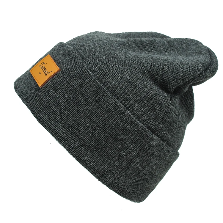 Winter Elastic Slouch Beanie Hat Cap 