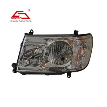 1998-2007 High-quality auto top-selling wholesale Land Cruiser halogen Head lamp (PC GLASS) for car