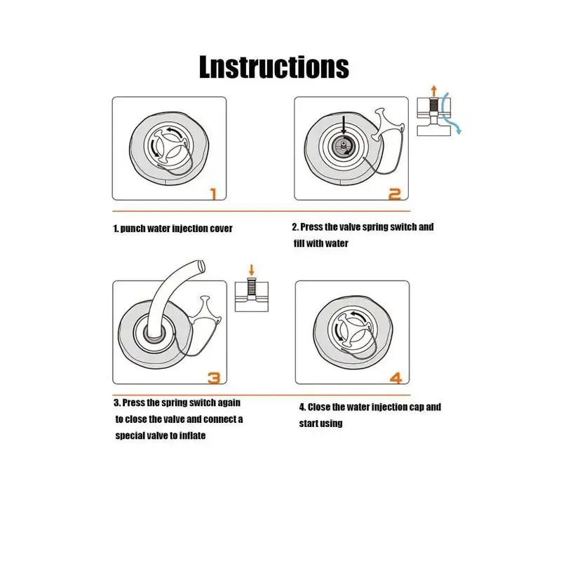 Weightlifting Water Bag Body Building Gym Sports Fitness Aqua Water