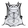 Blanco - mochila + bolsa de agua de 2 litros