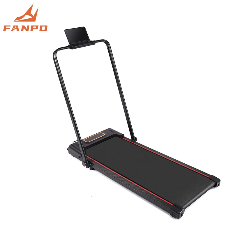 Advanced Home Treadmill Virtual Scenery Run Modes Electric Fan Cooling Hydraulic Folding Mechanism Anti-Slip Surface Comfortable