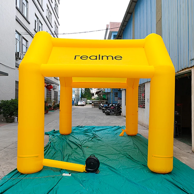 Gate Race Display Sport Air Arch Recycle Custom Printed Logo Arch For Events Gazebo Promotional Advertising Inflatable Tent