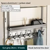 8 hooks of 9325-arm 28cm gray