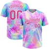 Tie Dye White-red