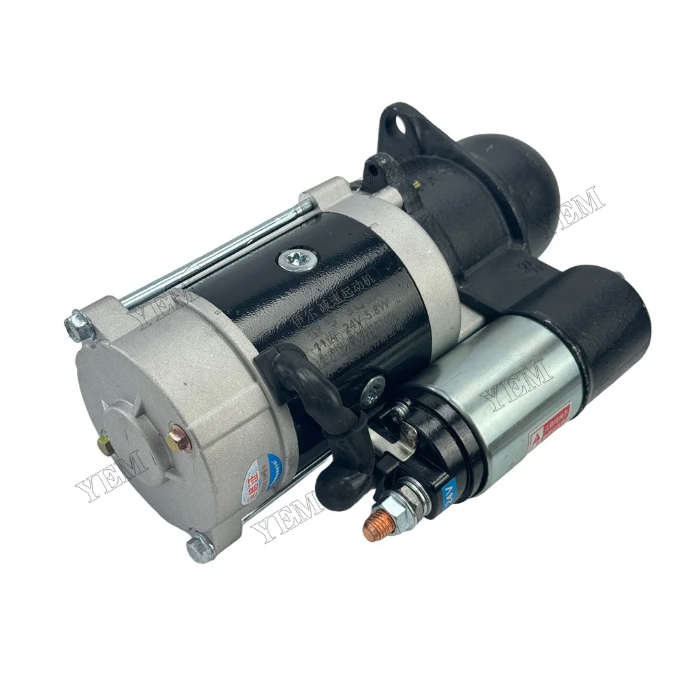 Excavator Accessories 4100QB Starter Motor Genuine Parts for YunNEI 4