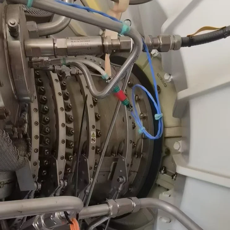 5 Sets Available Siemens SGT-300-1S 8MW Gas Turbine Generator with HRSG for Cogeneration Power Plant
