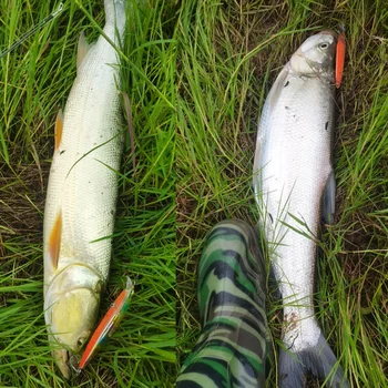 Cheery 13cm/18.5g Floating Water Mino Flash Crazy Scale Upper Water Bionic f Bait Floating Water – Lure – view 4