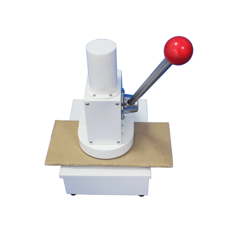 Manual Operation 125mm Paper Testing Instruments , Round Paper Cutter