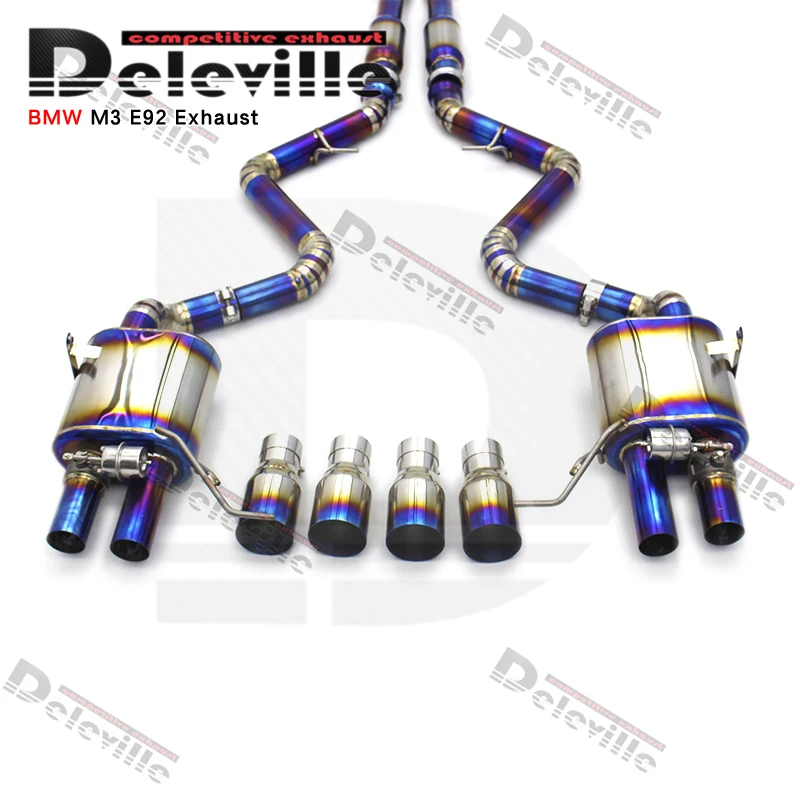 Titanium Alloy Exhaust Pipes For Bmw M3 E90/e92/e93 4.0l 20072013