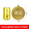 Palla glitterata 12 cm