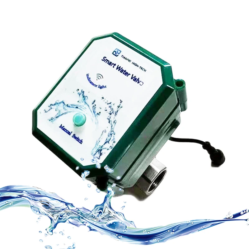 DN8-DN32 Automatic Self Open Close Shut off Remote Control Wireless Motorized Timing Ball Valve