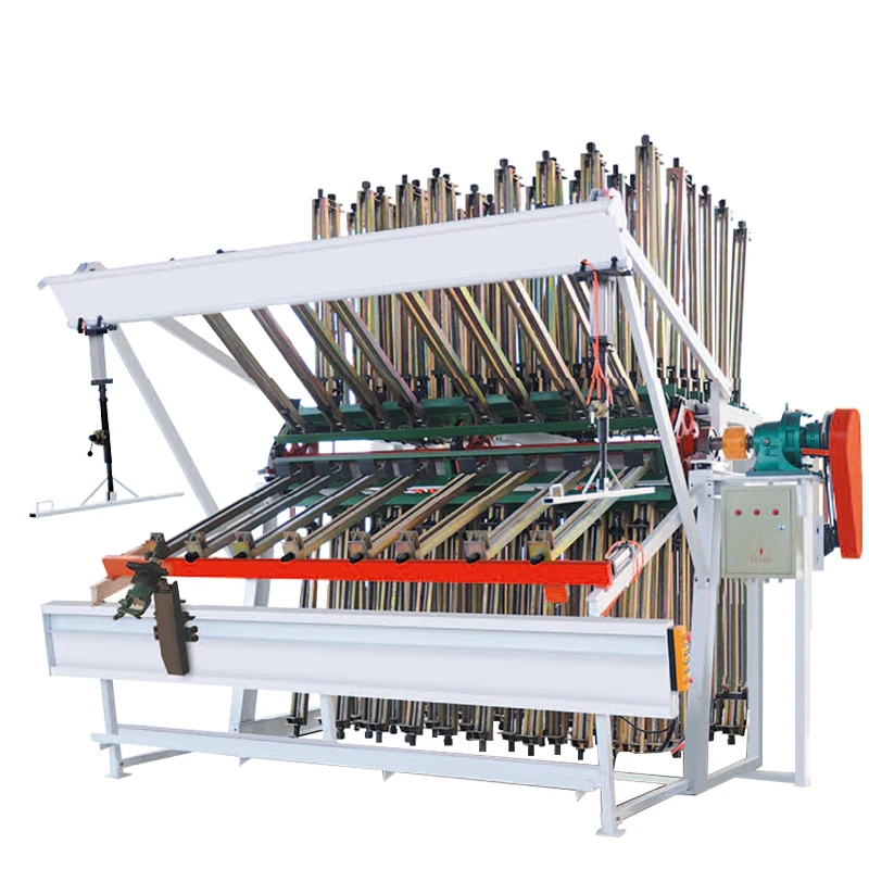 hydraulic composer wood clamp carrier machine