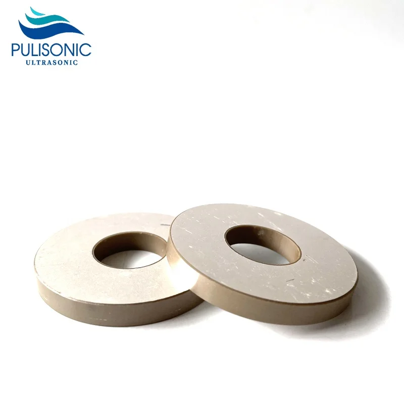 Custom Ultrasonic Transducer Piezo Ceramic Ring Pzt 5A Humidifier Disc Plate 40Khz Element Alumina Ceramic Material