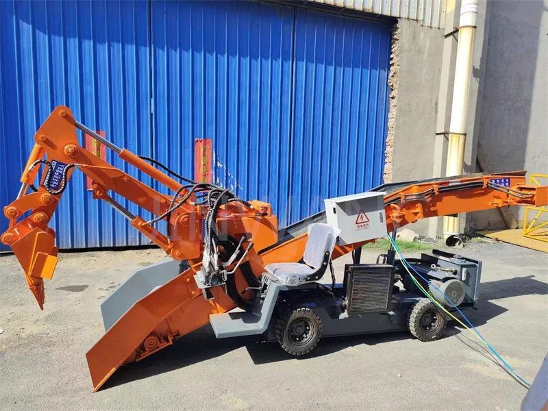 Jinwang Muck Loader Rock Loading Machine Crawler Mucking Loader Tunnel Mucking