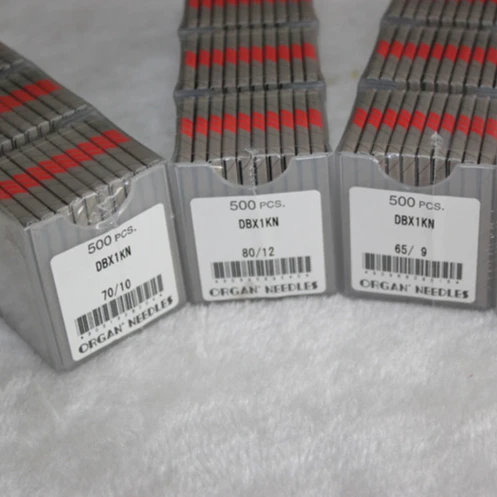 100 Aiguilles à Bille Organ DBXK5 Taille 80/12 Pour Machines à Broder Industrielles Tajima Barudan SWF