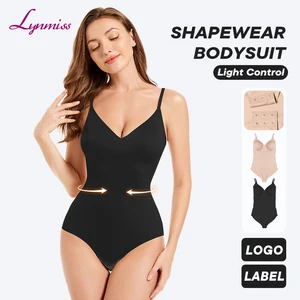 Custom Shapewear Manufacturer Tummy Control Seamless Women Shapewear Bodysuit
