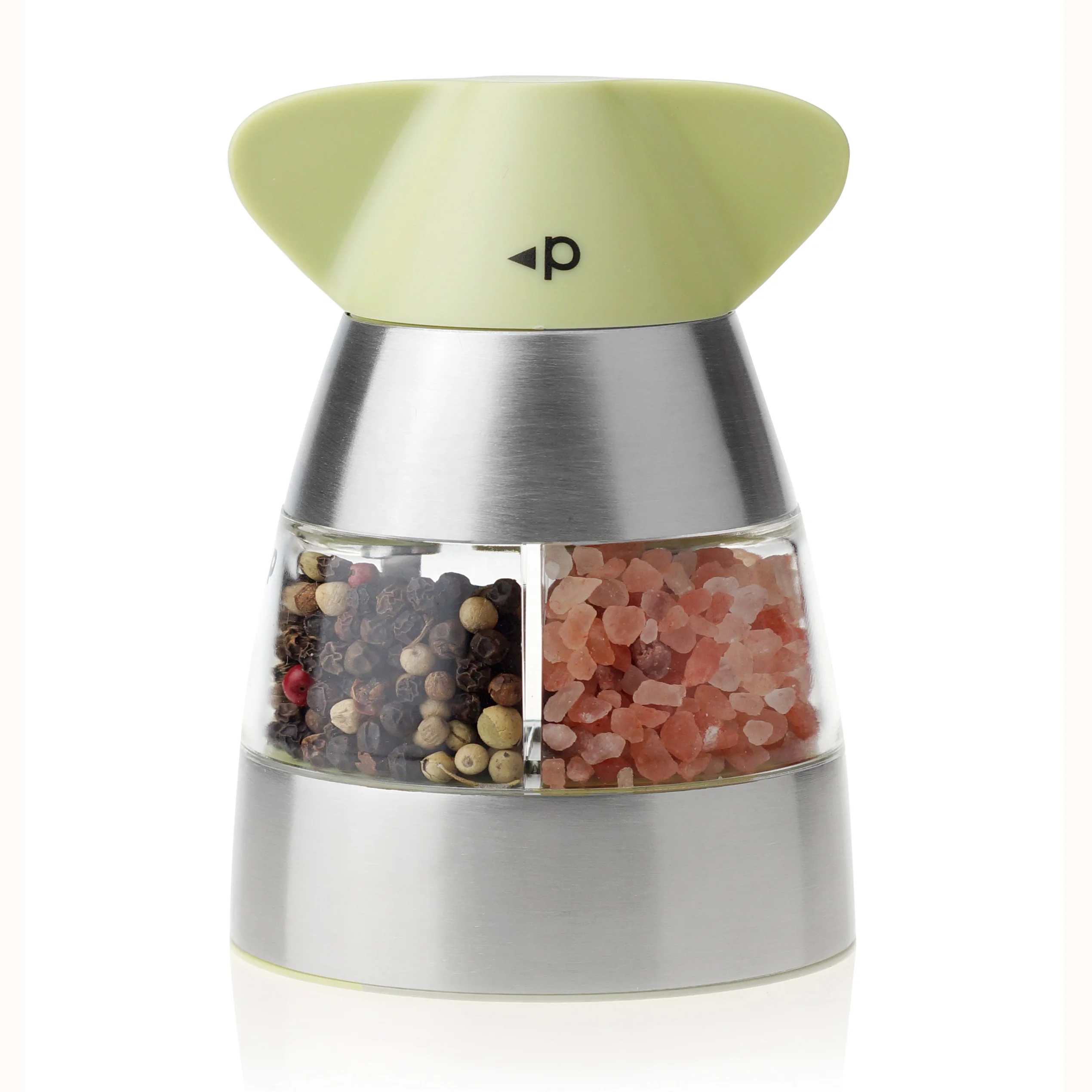Cooking Spice Small S P Container With Dual Grinder Buy Cooking Spice S P Container With Dual Grinder Glass Chili Pepper Price Glass Chili Pepper Wholesale Product On Alibaba Com