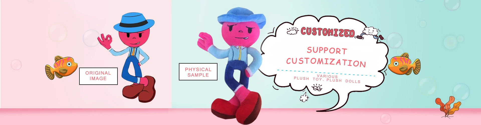 Custom Made Toys Stuffed Animals Plush Maker:custom ,turn idea to real
