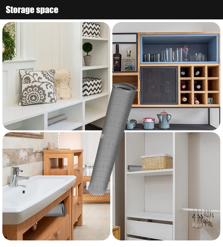 Foldable Reusable Silicone Sink Topper Makeup Organizer Desktop Brush