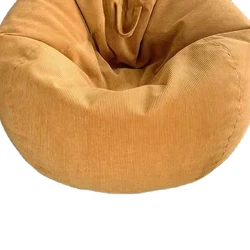 Nordic North America fresh corduroy water drop bean bag lazy sofa oversized removable and washable beanbag