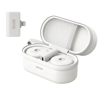 BOYA Omic-U Wireless Lavalier Microphone for Android USB C Mini Lapel Type C for Video Recording Podcast YouTube Live Streaming detail image