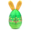 Serie colorida de huevos de Pascua y conejos.