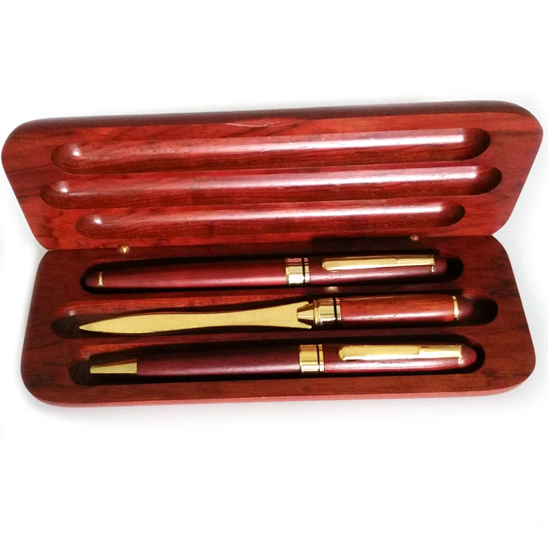 3 в 1 деревянная ручка с лазерной гравировкой