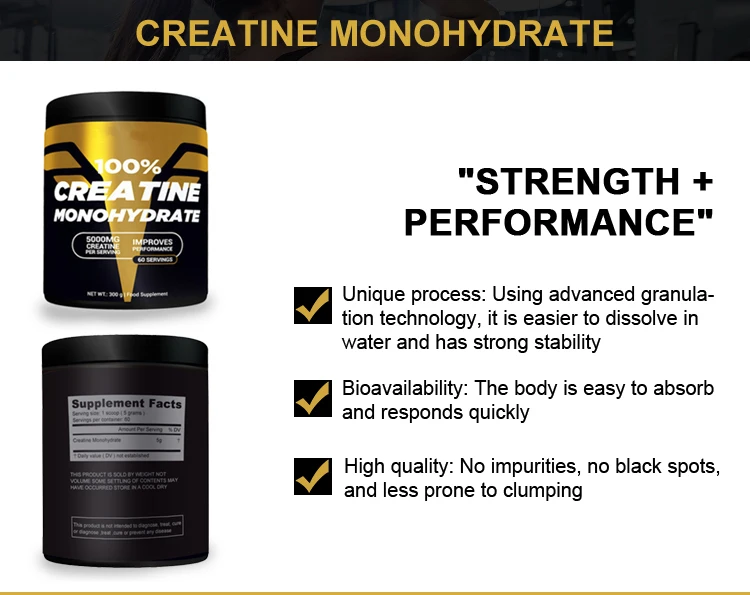 Pure Creatine Monohydrate Powder Cell Tech Creatine Gummies Wholesale ...