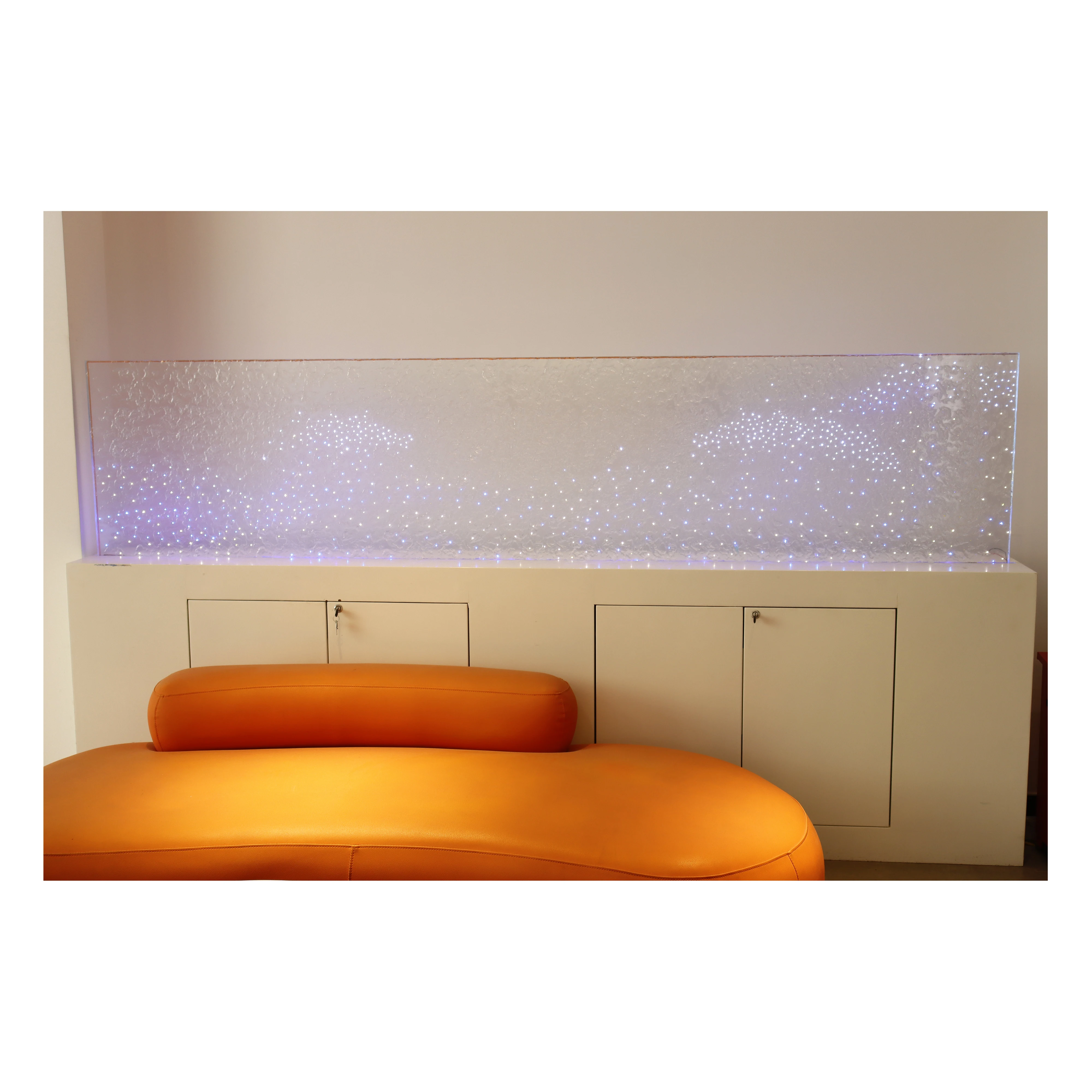 460-470nm wave length blue LED glass office/home decoration dynamic LED panel for fish tank in aquarium
