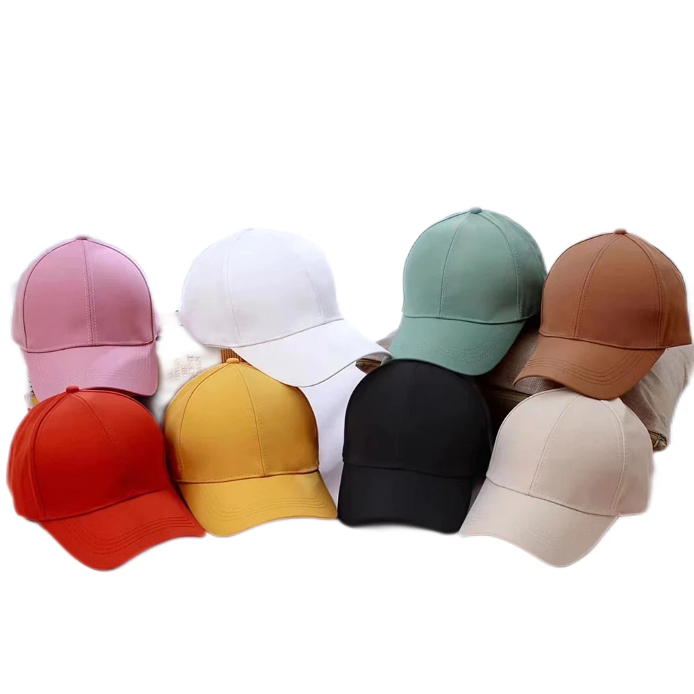 Mens Caps Unstructured Baseball Caps Hat  velcro Strap Back