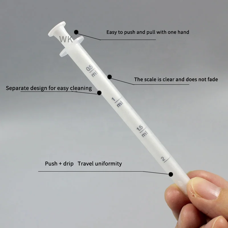 2ml 5ml 8ml Baby Oral Feeding Syringe Baby Feeder Dispenser Syringe Dropper Feeder Infant Feeding for Feeding Medicine Water