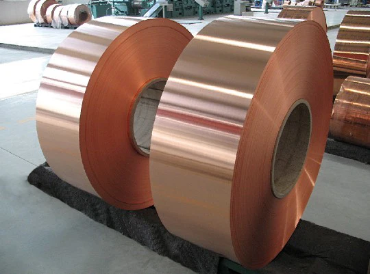 0.14mm thickness Low Profile electrolytic copper foil (LP) and copper strip Customized width