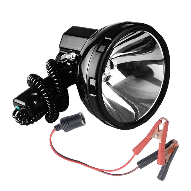 Best-selling HID Hunting Searchlight External 12V Car Portable Marine Searchlight Bright 55W Xenon Searchlight