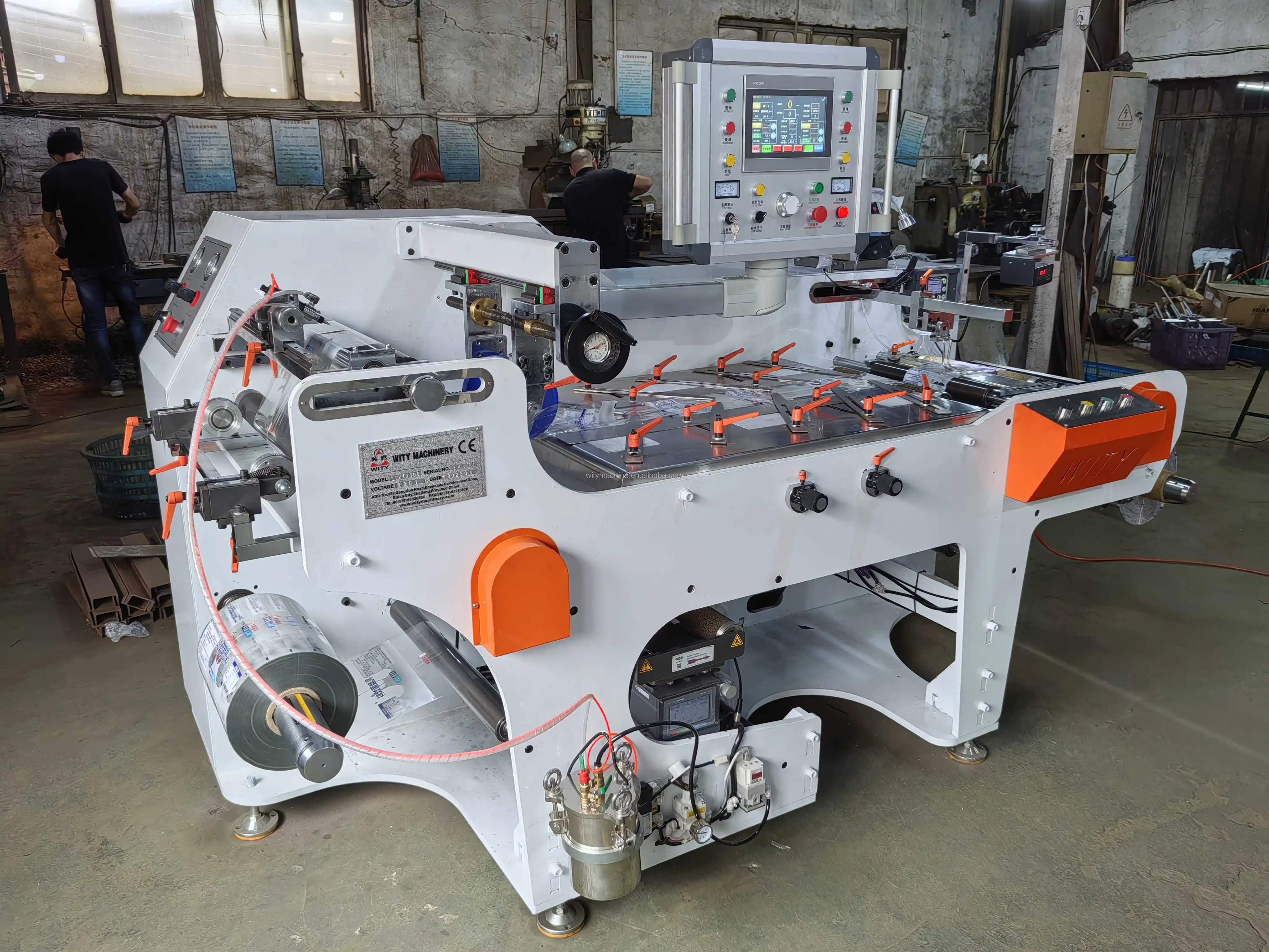 PVC PET Shrink Sleeve Gluing Machine Shrink Sleeve Seamer for Bottle Package