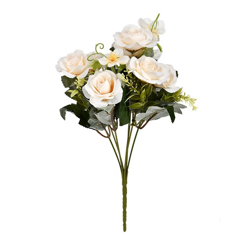 Colorful Silk Large Artificial Flower Heads Wholesale Artificial Flower