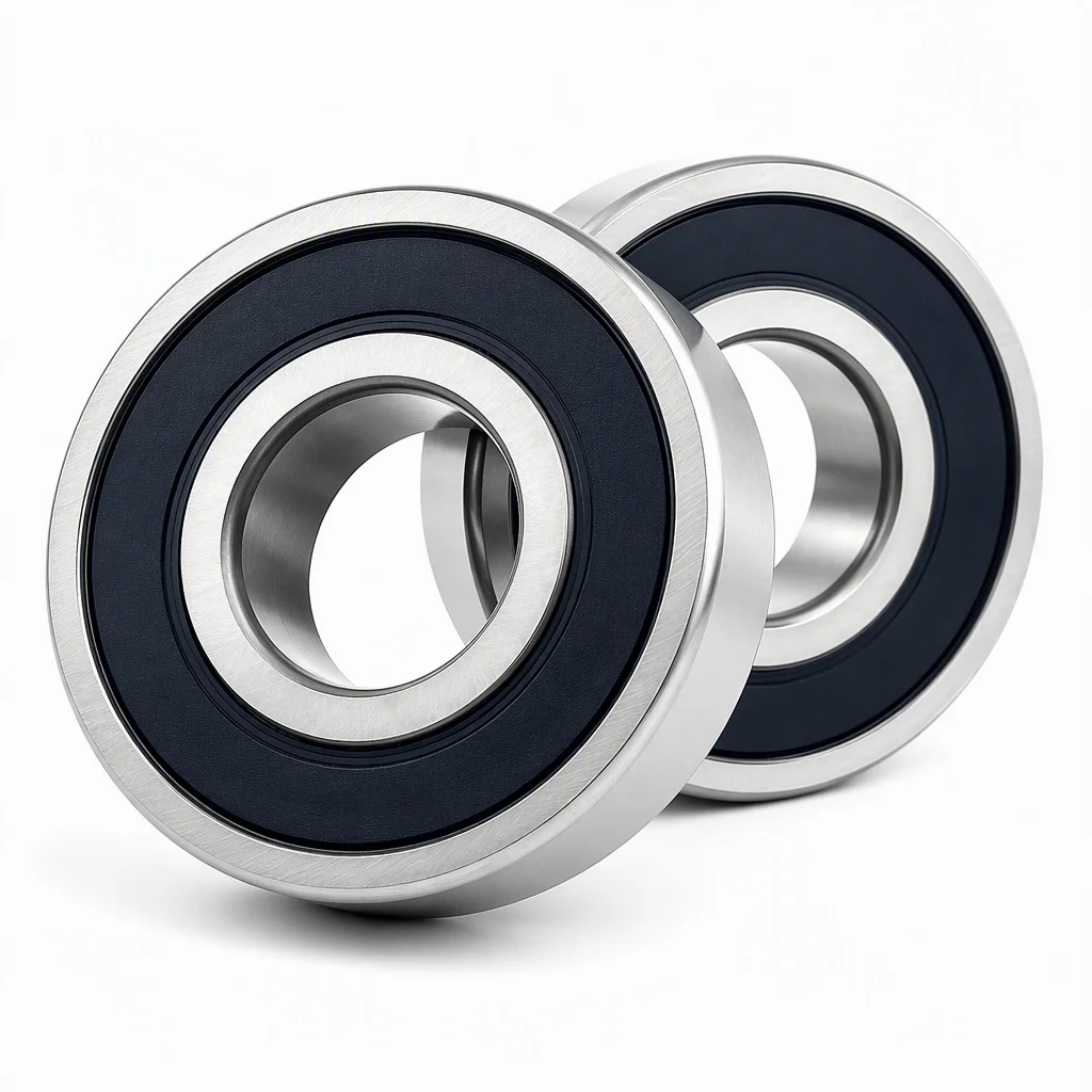 Deep Groove Ball Bearing 6304 Single Row P5 Precision CN Clearance