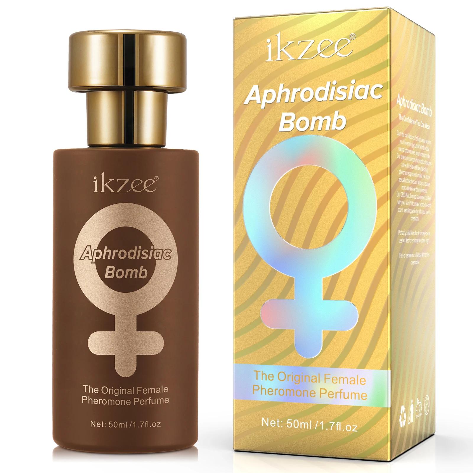 Source Ikzee Original Female Pheromone Perfume Aphrodisiac Sexy