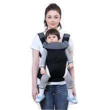 Custom Logo Hip Seat Newborn Baby Wrap Carrier Organic Cotton Sling Travel Ergonomic Backpack Baby Carrier