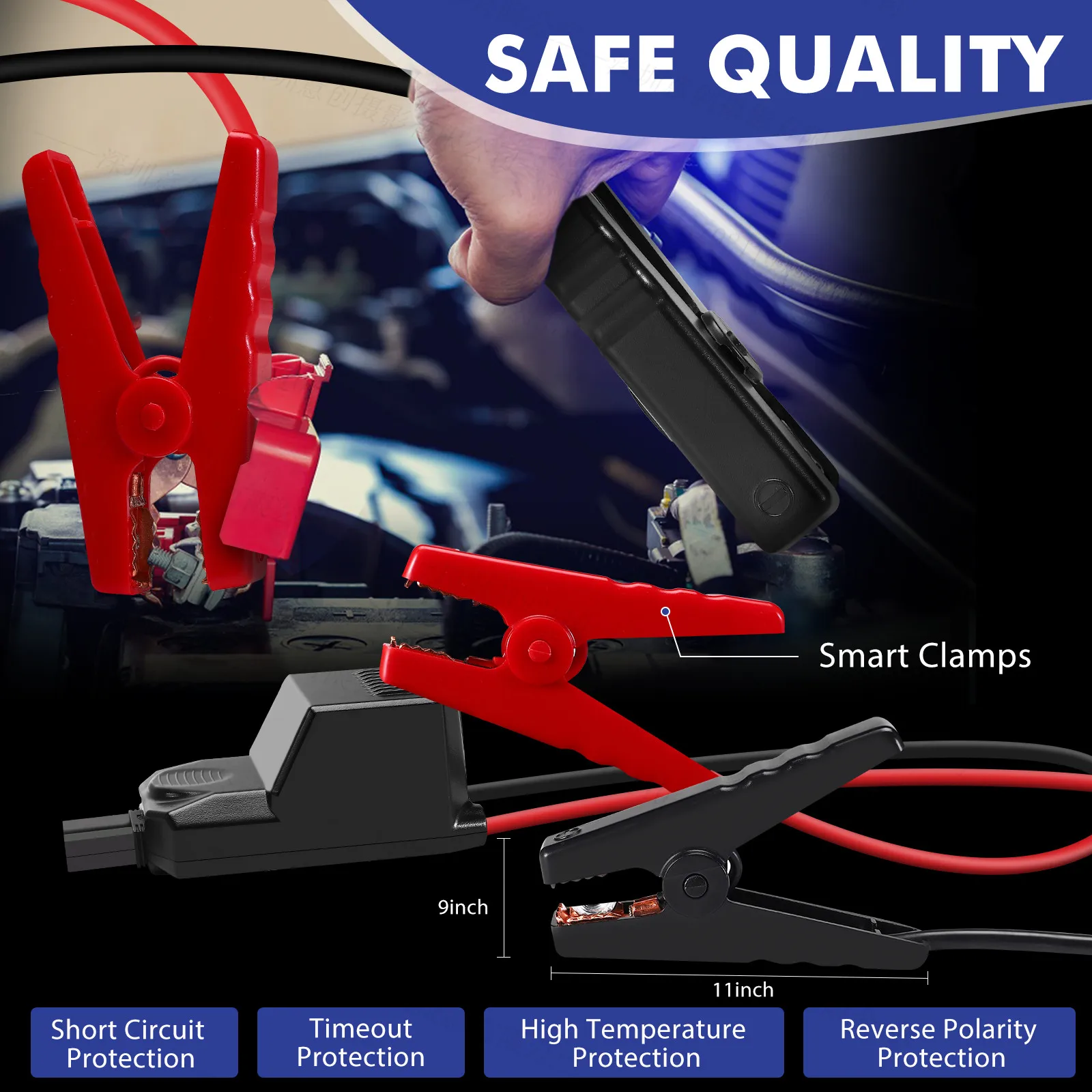 Многофункциональное автомобильное пусковое устройство 12 В с насосом воздушного компрессора пылесос фонарик бензиновый